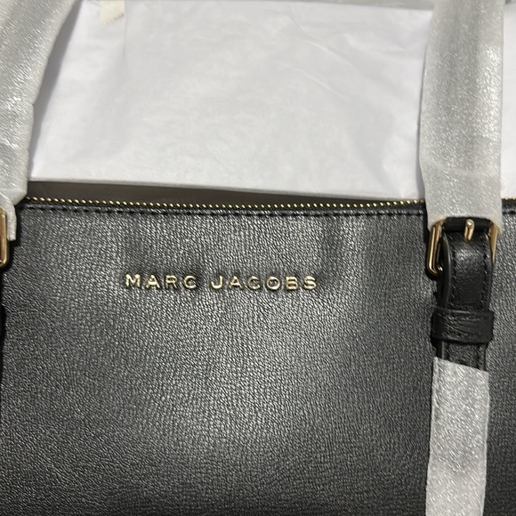 ‼️LAST ONE‼️🔥NWT Marc Jacobs Commuter Black Leather Tote - Picture 9 of 13